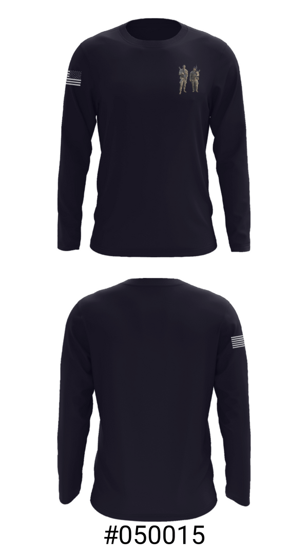 Long Sleeve Performance Shirt, Triple deuce, Army, Teamtime, Team time, sublimation, custom sports apparel, team uniforms, spirit wear, spiritwear, sports uniforms, custom shirts, team store, custom team store, fundraiser sports, apparel fundraiser