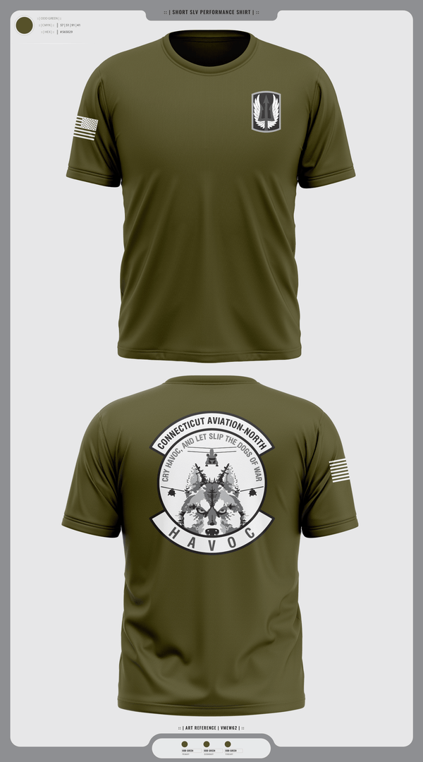 Short Sleeve Performance Shirt, 1-169th E Company, National Guard, Teamtime, Team time, sublimation, custom sports apparel, team uniforms, spirit wear, spiritwear, sports uniforms, custom shirts, team store, custom team store, fundraiser sports, apparel fundraiser
