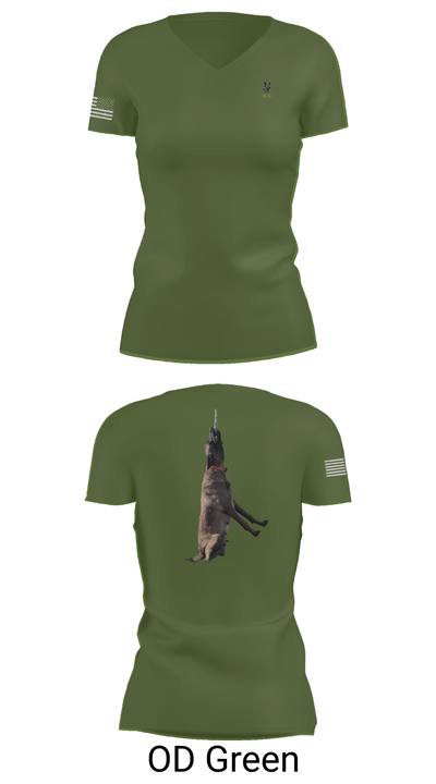 Mals K9 82782648 Women's Short Sleeve V-neck Shirt - 48