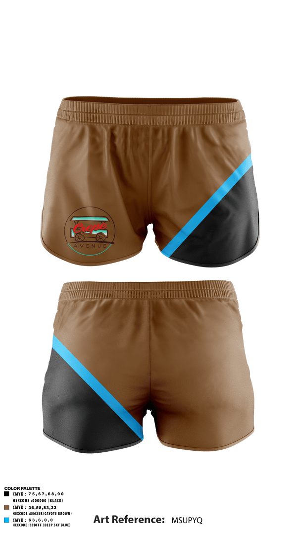 Track Shorts, Crepe Avenue, , Teamtime, Team time, sublimation, custom sports apparel, team uniforms, spirit wear, spiritwear, sports uniforms, custom shirts, team store, custom team store, fundraiser sports, apparel fundraiser