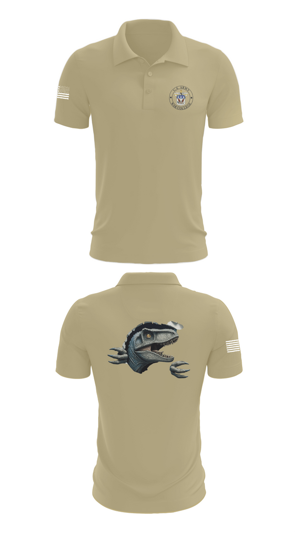 Short Sleeve Performance Polo, Seminar 3, Army, Teamtime, Team time, sublimation, custom sports apparel, team uniforms, spirit wear, spiritwear, sports uniforms, custom shirts, team store, custom team store, fundraiser sports, apparel fundraiser