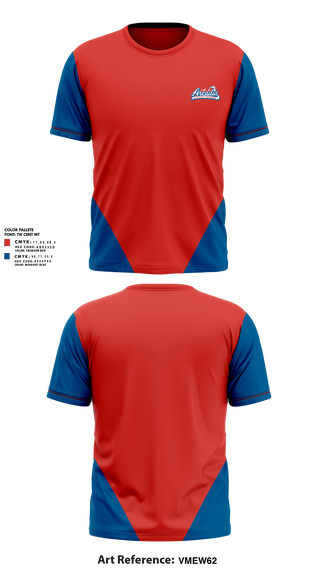 Short Sleeve Performance Shirt, Arcadia Little League Baseball, Baseball, Teamtime, Team time, sublimation, custom sports apparel, team uniforms, spirit wear, spiritwear, sports uniforms, custom shirts, team store, custom team store, fundraiser sports, apparel fundraiser