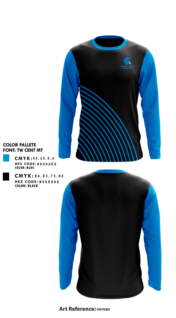 Long Sleeve Performance Shirt, Telfair County Middle School Cross Country, Cross Country, Teamtime, Team time, sublimation, custom sports apparel, team uniforms, spirit wear, spiritwear, sports uniforms, custom shirts, team store, custom team store, fundraiser sports, apparel fundraiser