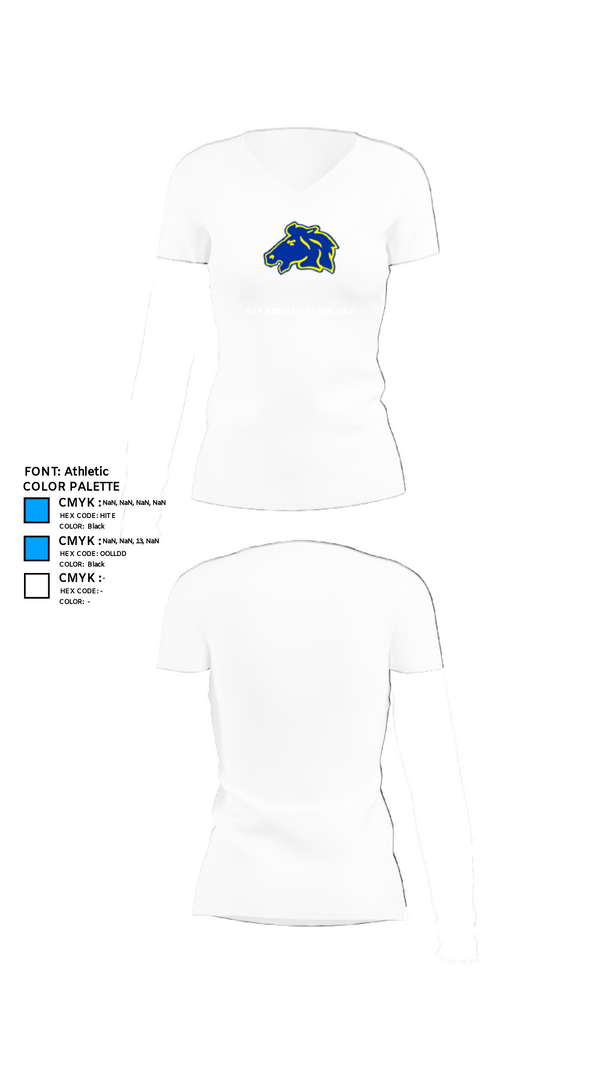 Womens Short Sleeve Vneck Shirt, Sheridan High School Golf, Golf, Teamtime, Team time, sublimation, custom sports apparel, team uniforms, spirit wear, spiritwear, sports uniforms, custom shirts, team store, custom team store, fundraiser sports, apparel fundraiser