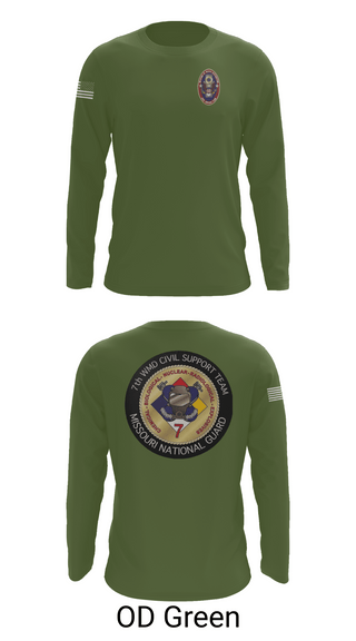 Long Sleeve Performance Shirt, 7th CST, Army, Teamtime, Team time, sublimation, custom sports apparel, team uniforms, spirit wear, spiritwear, sports uniforms, custom shirts, team store, custom team store, fundraiser sports, apparel fundraiser