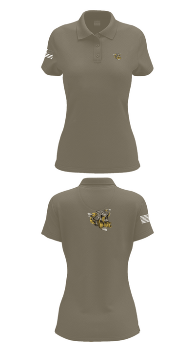 C-10 TRP white platoon 11255511 Women's Short Sleeve Performance Polo  - 75