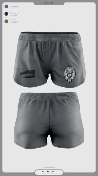 Womens Shorts, Hartford Police Department, Police, Teamtime, Team time, sublimation, custom sports apparel, team uniforms, spirit wear, spiritwear, sports uniforms, custom shirts, team store, custom team store, fundraiser sports, apparel fundraiser