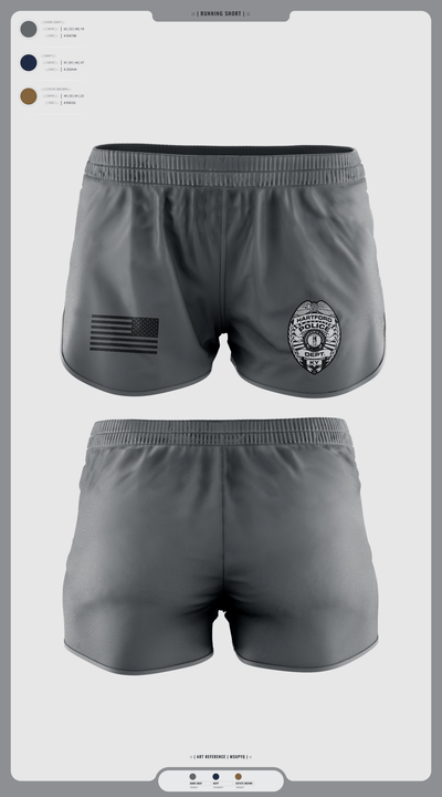 Hartford Police Department 37049516 Women's Shorts - 1