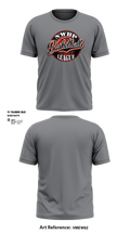 North West Bergen Passaic Basketball League 72359397 Old School Cotton Feel Shirt - 6