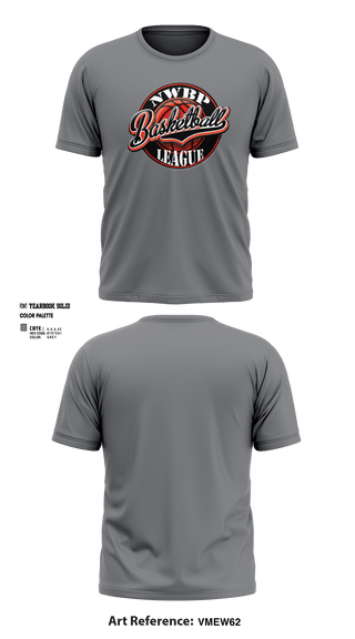 Old School Cotton Feel Shirt, North West Bergen Passaic Basketball League, Men's Basketball, Teamtime, Team time, sublimation, custom sports apparel, team uniforms, spirit wear, spiritwear, sports uniforms, custom shirts, team store, custom team store, fundraiser sports, apparel fundraiser