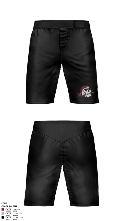 Braden River High School Wrestling 19591085 Fight Shorts - 3