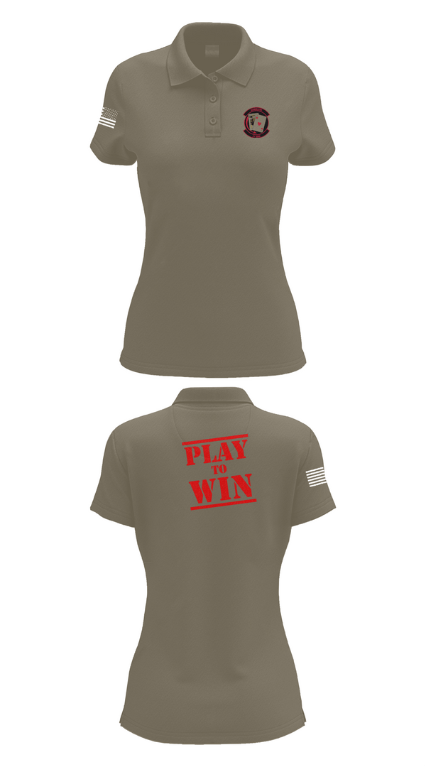 Womens Short Sleeve Performance Polo, 21st AMU, , Teamtime, Team time, sublimation, custom sports apparel, team uniforms, spirit wear, spiritwear, sports uniforms, custom shirts, team store, custom team store, fundraiser sports, apparel fundraiser