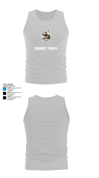 Tank Top, Chimney troops, , Teamtime, Team time, sublimation, custom sports apparel, team uniforms, spirit wear, spiritwear, sports uniforms, custom shirts, team store, custom team store, fundraiser sports, apparel fundraiser