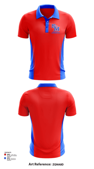 Short Sleeve Performance Polo, Saint Mary'S High School Cheer, Cheer, Teamtime, Team time, sublimation, custom sports apparel, team uniforms, spirit wear, spiritwear, sports uniforms, custom shirts, team store, custom team store, fundraiser sports, apparel fundraiser