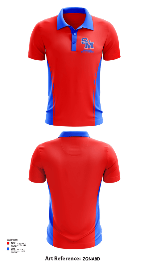 Short Sleeve Performance Polo, Saint Mary'S High School Cheer, Cheer, Teamtime, Team time, sublimation, custom sports apparel, team uniforms, spirit wear, spiritwear, sports uniforms, custom shirts, team store, custom team store, fundraiser sports, apparel fundraiser