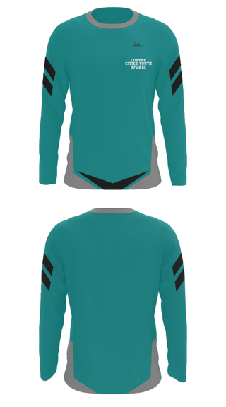 Long Sleeve Performance Shirt, Copper Cities Youth Sports, Spirit Store, Teamtime, Team time, sublimation, custom sports apparel, team uniforms, spirit wear, spiritwear, sports uniforms, custom shirts, team store, custom team store, fundraiser sports, apparel fundraiser