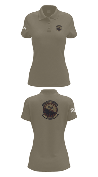 Womens Short Sleeve Performance Polo, 1 SOAMXS, Air Force, Teamtime, Team time, sublimation, custom sports apparel, team uniforms, spirit wear, spiritwear, sports uniforms, custom shirts, team store, custom team store, fundraiser sports, apparel fundraiser