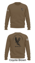 LOS LUNAS POLICE DEPT. SWAT 5938018 Crew Neck Sweatshirt - 5
