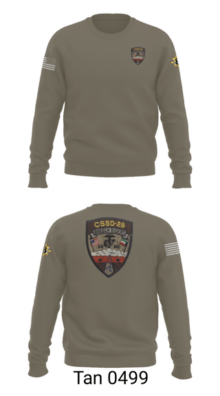 Crew Neck Sweatshirt, CSSD 28, Marines, Teamtime, Team time, sublimation, custom sports apparel, team uniforms, spirit wear, spiritwear, sports uniforms, custom shirts, team store, custom team store, fundraiser sports, apparel fundraiser