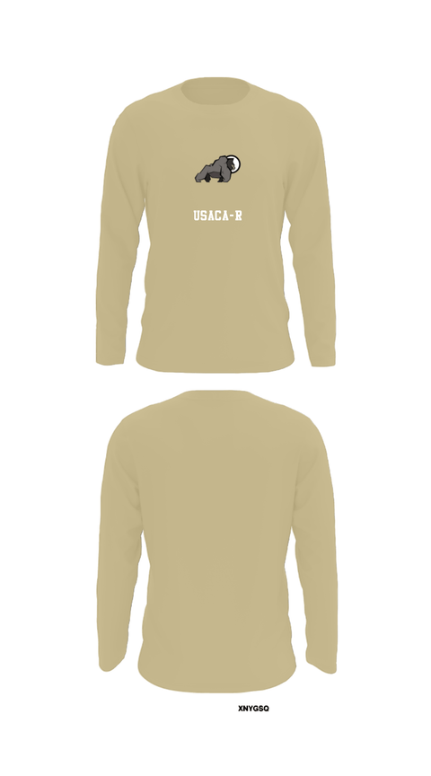 Long Sleeve Performance Shirt, USACA-R, Army, Teamtime, Team time, sublimation, custom sports apparel, team uniforms, spirit wear, spiritwear, sports uniforms, custom shirts, team store, custom team store, fundraiser sports, apparel fundraiser