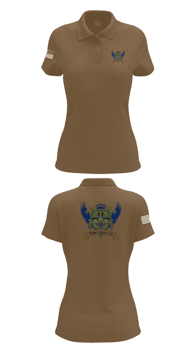 Pieper Legacy Loft 73382173 Women's Short Sleeve Performance Polo  - 7