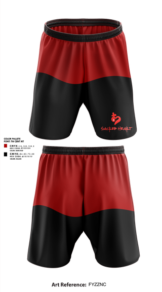 Athletic Shorts With Pockets, Sacred Heart Ministries, , Teamtime, Team time, sublimation, custom sports apparel, team uniforms, spirit wear, spiritwear, sports uniforms, custom shirts, team store, custom team store, fundraiser sports, apparel fundraiser