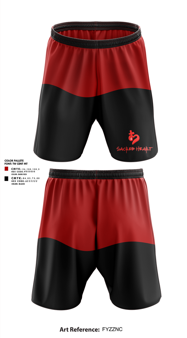 Athletic Shorts With Pockets, Sacred Heart Ministries, , Teamtime, Team time, sublimation, custom sports apparel, team uniforms, spirit wear, spiritwear, sports uniforms, custom shirts, team store, custom team store, fundraiser sports, apparel fundraiser