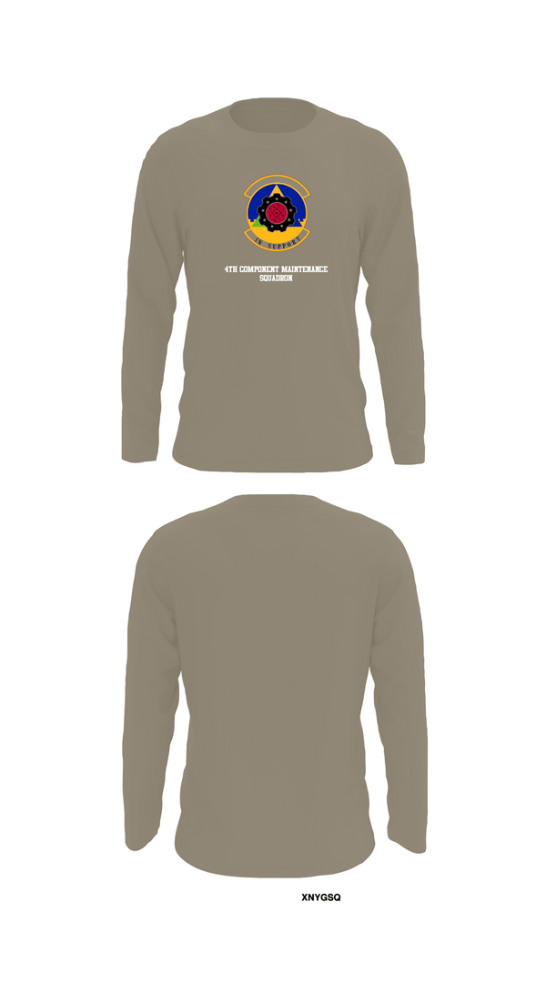 Long Sleeve Performance Shirt, 4th Component Maintenance Squadron, , Teamtime, Team time, sublimation, custom sports apparel, team uniforms, spirit wear, spiritwear, sports uniforms, custom shirts, team store, custom team store, fundraiser sports, apparel fundraiser