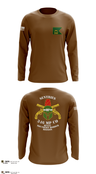 346 MP CO 9773492 Long Sleeve Performance Shirt 8