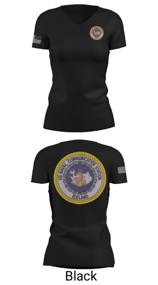 Women's Short Sleeve Vneck Shirt, NAVCOMSTA Iceland, , Teamtime, Team time, sublimation, custom sports apparel, team uniforms, spirit wear, spiritwear, sports uniforms, custom shirts, team store, custom team store, fundraiser sports, apparel fundraiser