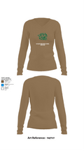 Wayland Union Middle School Wrestling 74603819 Women's Long Sleeve V-neck Shirt - 1