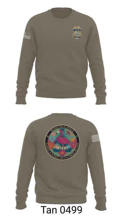 Criminal Apprehension Program 50109474 Crew Neck Sweatshirt - 62