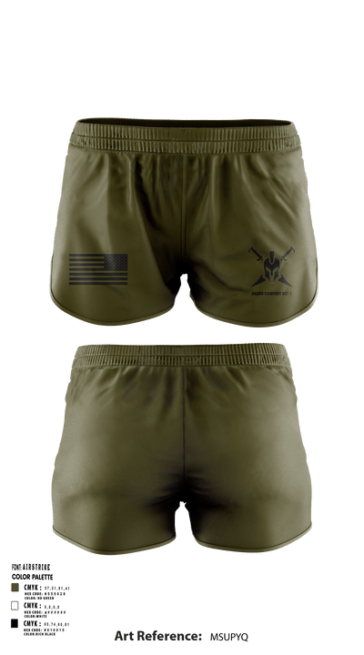 Bravo Company Det 1 Recruiting and Retention Battalion 79622456 Ranger Panties - 118