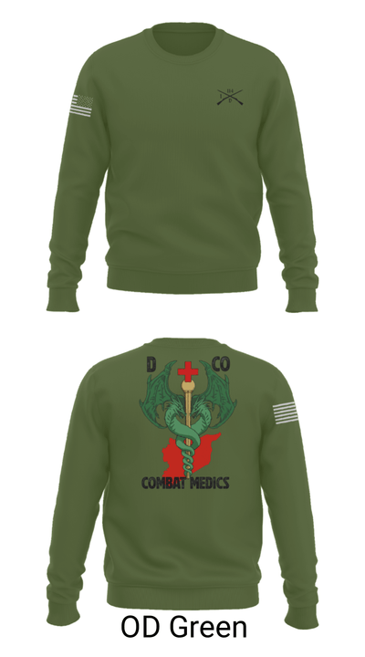 D-co 1-114th 40001496 Crew Neck Sweatshirt - 45