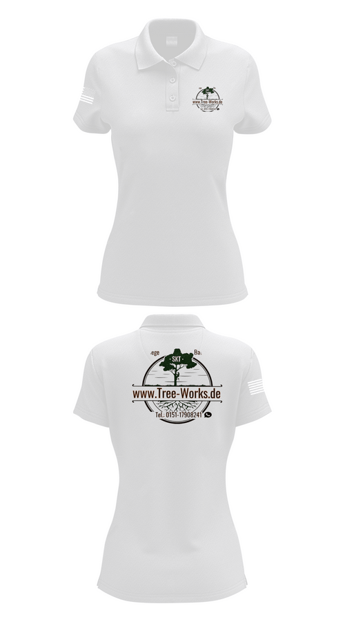 Womens Short Sleeve Performance Polo, www.Tree-Works.de, , Teamtime, Team time, sublimation, custom sports apparel, team uniforms, spirit wear, spiritwear, sports uniforms, custom shirts, team store, custom team store, fundraiser sports, apparel fundraiser