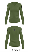 fobbs clothing 65474756 Women's Long Sleeve V-neck Shirt - 57
