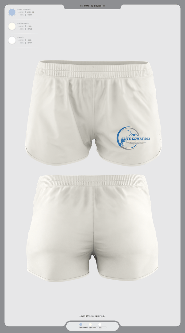 Womens Shorts, Elite Coats 502, , Teamtime, Team time, sublimation, custom sports apparel, team uniforms, spirit wear, spiritwear, sports uniforms, custom shirts, team store, custom team store, fundraiser sports, apparel fundraiser