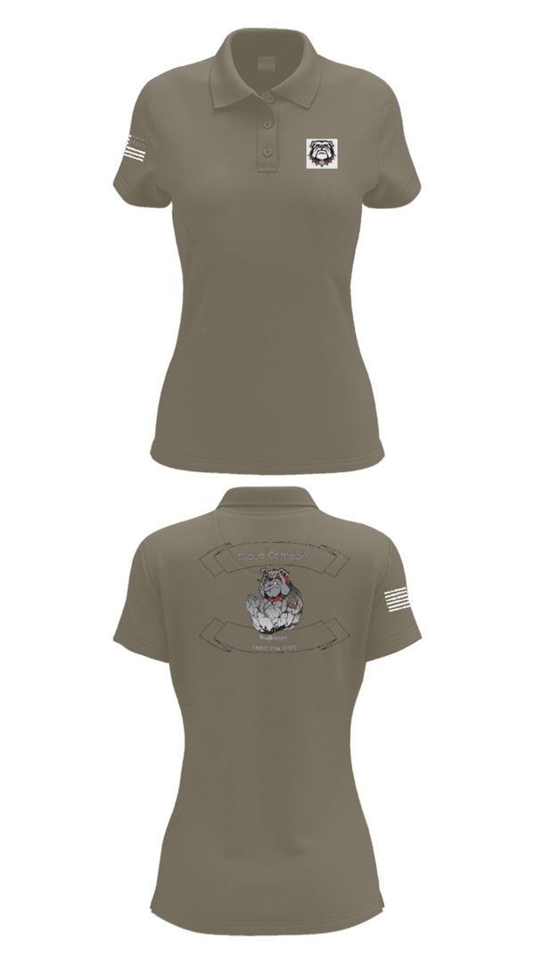 Women's Short Sleeve Performance Polo, 16TH ordnance Bravo Company, , Teamtime, Team time, sublimation, custom sports apparel, team uniforms, spirit wear, spiritwear, sports uniforms, custom shirts, team store, custom team store, fundraiser sports, apparel fundraiser