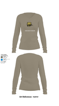 Buchholz High School Golf 43528652 Women's Long Sleeve V-neck Shirt - 28