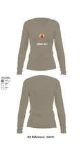 Animal 60’s 54802891 Women's Long Sleeve V-neck Shirt - 62