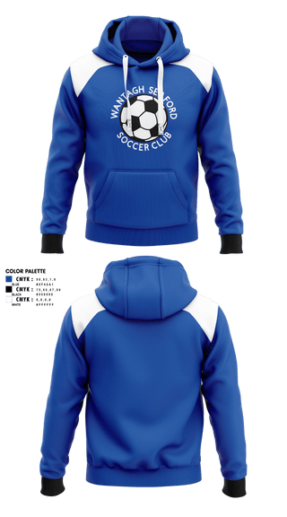 Hoodie, Wantagh Seaford Soccer Club, Men's Soccer, Teamtime, Team time, sublimation, custom sports apparel, team uniforms, spirit wear, spiritwear, sports uniforms, custom shirts, team store, custom team store, fundraiser sports, apparel fundraiser