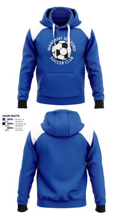 Wantagh Seaford Soccer Club 1174612 Hoodie - 1