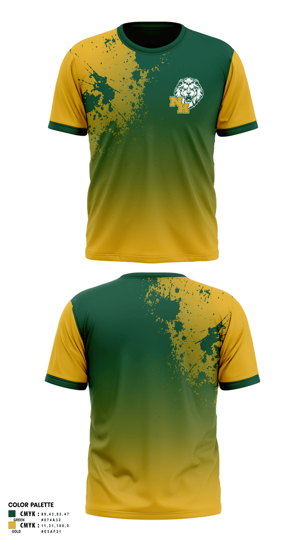 Short Sleeve Performance Shirt, North Hunterdon High School, Spirit Store, Teamtime, Team time, sublimation, custom sports apparel, team uniforms, spirit wear, spiritwear, sports uniforms, custom shirts, team store, custom team store, fundraiser sports, apparel fundraiser