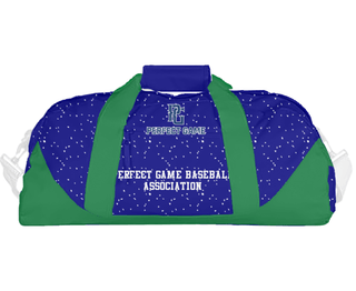Duffle Bag, Perfect Game Baseball Association, Baseball, Teamtime, Team time, sublimation, custom sports apparel, team uniforms, spirit wear, spiritwear, sports uniforms, custom shirts, team store, custom team store, fundraiser sports, apparel fundraiser