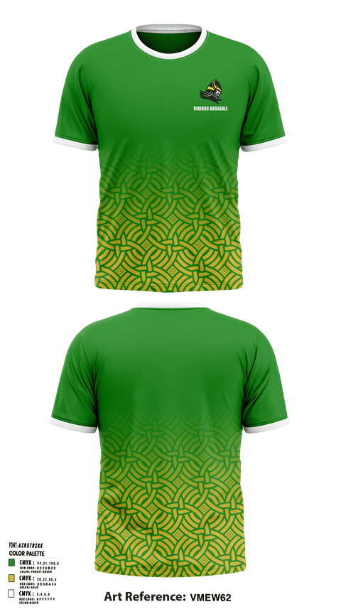 Short Sleeve Performance Shirt, Vikings, Baseball, Teamtime, Team time, sublimation, custom sports apparel, team uniforms, spirit wear, spiritwear, sports uniforms, custom shirts, team store, custom team store, fundraiser sports, apparel fundraiser
