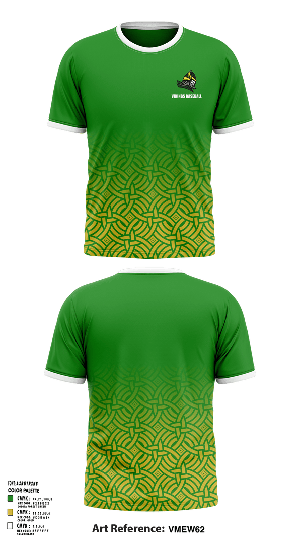 Short Sleeve Performance Shirt, Vikings, Baseball, Teamtime, Team time, sublimation, custom sports apparel, team uniforms, spirit wear, spiritwear, sports uniforms, custom shirts, team store, custom team store, fundraiser sports, apparel fundraiser