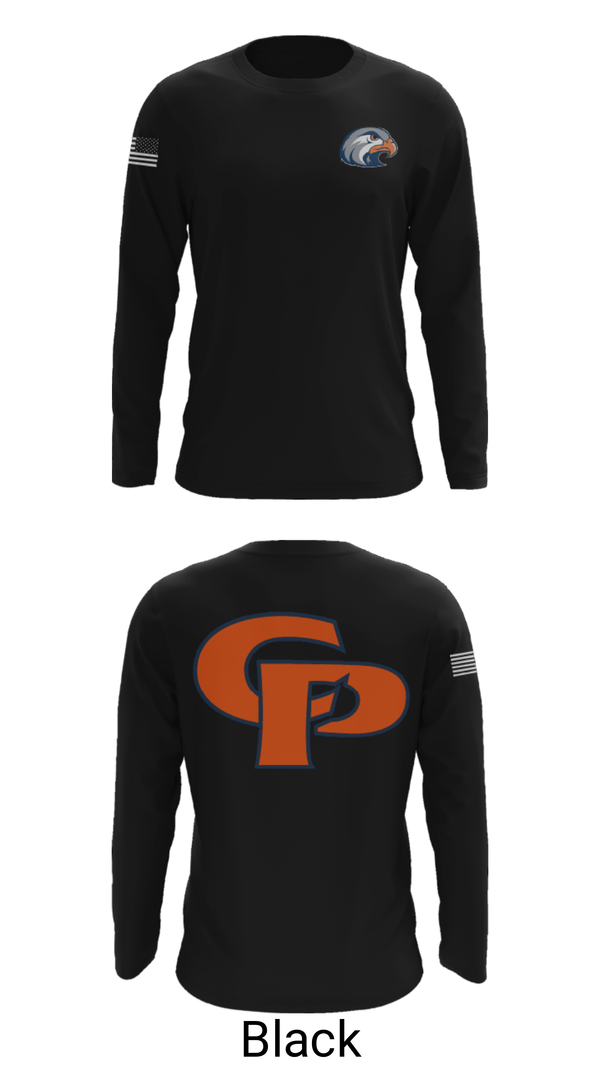 Long Sleeve Performance Shirt, College Place High School Cross Country, Cross Country, Teamtime, Team time, sublimation, custom sports apparel, team uniforms, spirit wear, spiritwear, sports uniforms, custom shirts, team store, custom team store, fundraiser sports, apparel fundraiser
