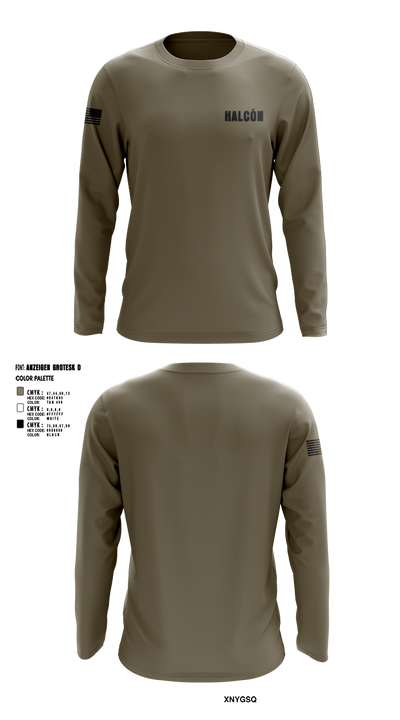 Halcón 307573 Long Sleeve Performance Shirt 2