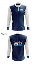 West Bend West Gymnastics 52133716 Quarter Zip Jacket - 41