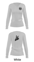 Next Level K9 Ky 91253546 Women's Long Sleeve V-neck Shirt - 16